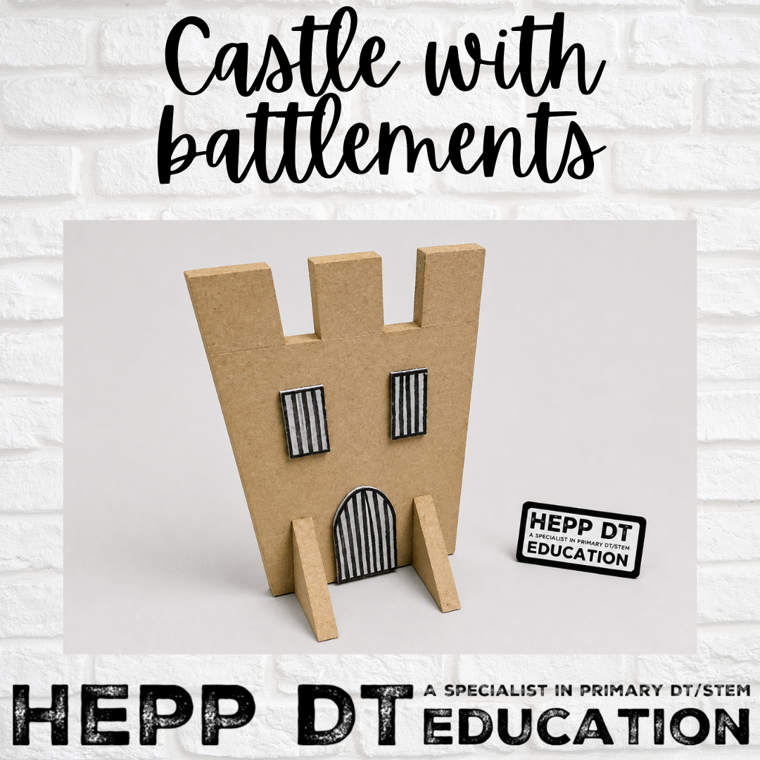 castle with battlements