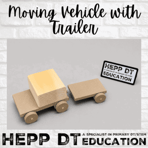 moving vehicle with trailer