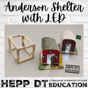 Anderson shelter with LED