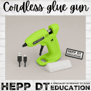 Cordless glue gun