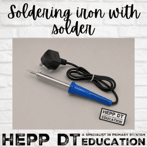soldering iron and solder