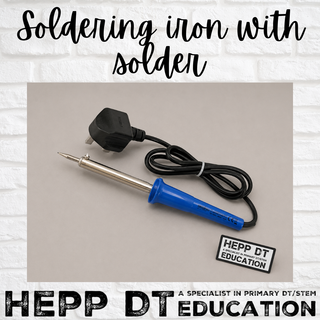 soldering iron and solder